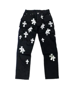 Black Cross Pant