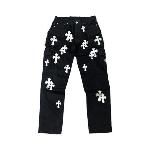 Black Cross Pant