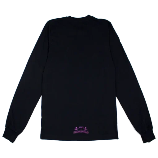 Long Sleeve Foti Purple T Shirt