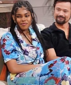 Blue Printed Camp Shirt