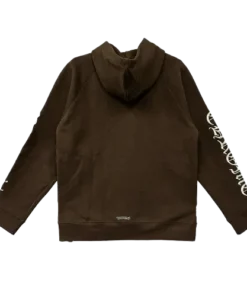 Brown Chrome Hearts Hoodie