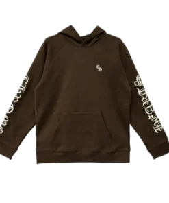 Brown Chrome Hearts Hoodie