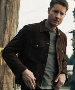 Tracker Brown Suede Leather Jacket