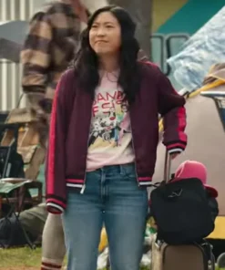 2024 Maroon Bomber Jacket