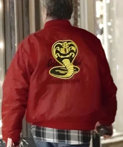 Cobra Kai Red Bomber Jacket