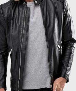 Stylish Cafe Racer Jacket