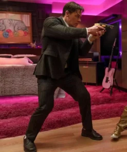 John Cena Striped Suit