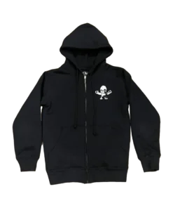 Foti Skeleton Zip Up Hoodie