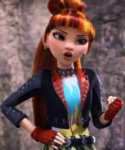 Unicorn Academy Leather Jacket