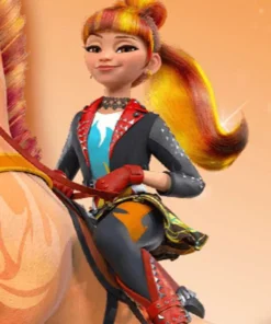 Unicorn Academy Leather Jacket