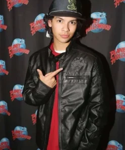 Miguel Diaz Black Leather Jacket