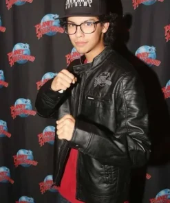 Miguel Diaz Black Leather Jacket