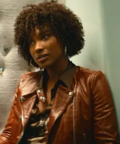 S01 Brown Leather Jacket