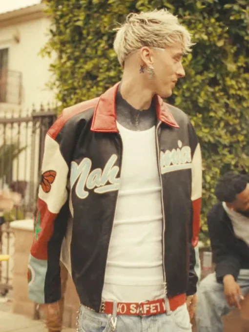 BMXXing Machine Gun Kelly Leather Jacket