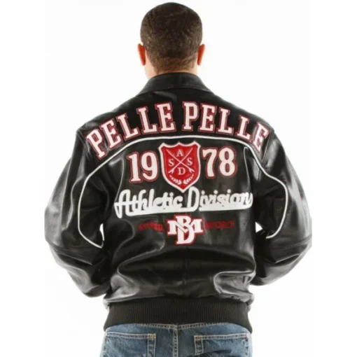 Pelle Pelle Men Athletic Division 1978 Jacket | Black Jacket