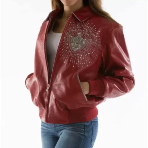 Pelle Pelle Red Diamond 1978 MB Women Leather Jacket