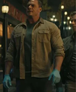 Reacher S02 Jack Reacher Brown Jacket