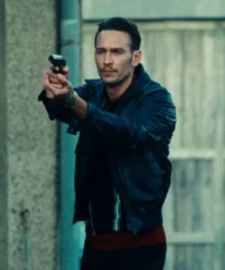 Kleo S01 Andi Wolf Black Leather Jacket