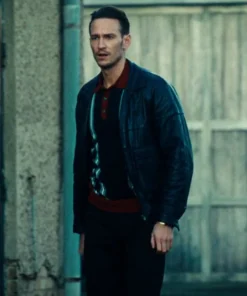 Kleo S01 Andi Wolf Black Leather Jacket