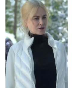 A Family Affair 2024 Nicole Kidman White Puffer Jacket