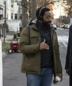 Chiwetel Ejiofor Rob Peace 2024 Green Jacket