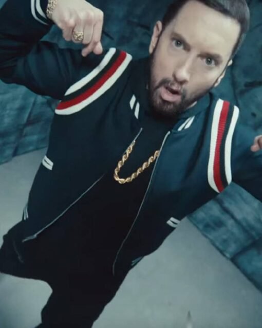 Eminem’s Godzilla Blue Bomber Jacket