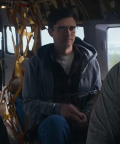 Topher Grace Flight Risk 2024 Hooded Jacket