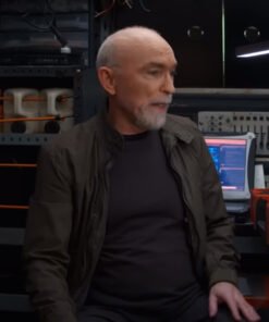 Jackie Earle Haley The Union 2024 Black Jacket