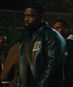 Krazy Supacell 2024 Black Leather Jacket