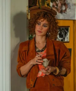 Girl You Know It’s True 2024 Bella Dayne Brown Jacket