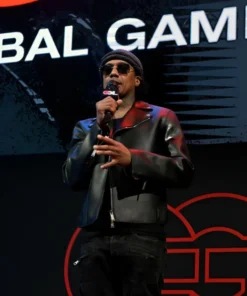 Global Gaming League Nick Cannon Leather Jacket