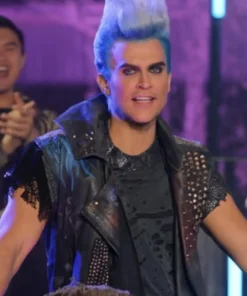 Hades Descendants Remix Dance Party Black Leather Vest