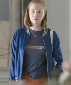Ava Daniels Hacks Blue Bomber Jacket