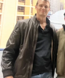 The Silent Hour 2024 Joel Kinnaman Black Jacket