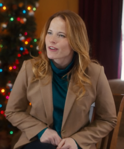 A Very Vermont Christmas Katie Leclerc Brown Blazer