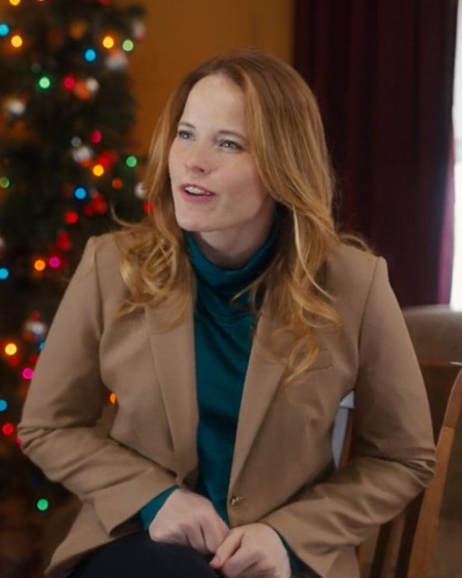 A Very Vermont Christmas Katie Leclerc Brown Blazer