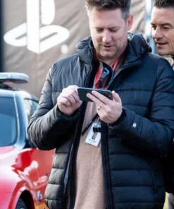 Neill Blomkamp Gran Turismo Black Puffer Jacket