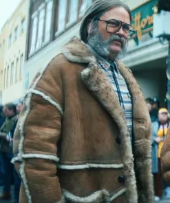 The Umbrella Academy S04 Nick Offerman Shearling Coat