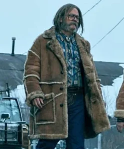 The Umbrella Academy S04 Nick Offerman Shearling Coat