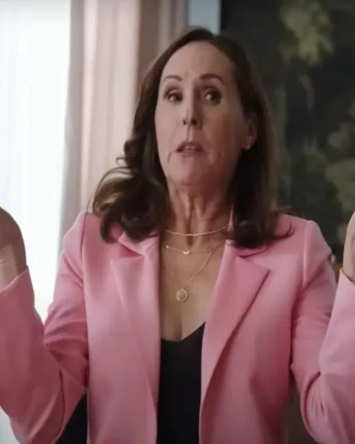 Molly Shannon Only Murders In The Building S04 Pink Blazer