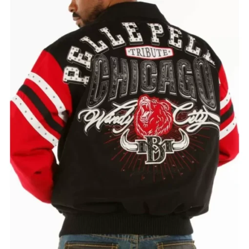 Pelle Pelle Men Chicago MB Wool Windy City Jacket