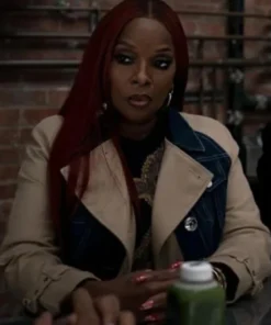 Power Book II Ghost S02 Monet Trench Coat