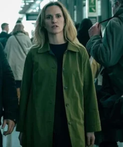 Emma Flyte Slow Horses S04 Green Coat
