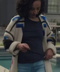 Presumed Innocent 2024 Barbara Sabich Knit Cardigan