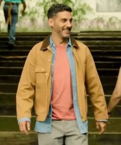 The Accident S01 Fabián Valleyo Brown Jacket