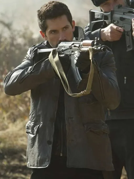 Scott Adkins The Expendables 2 Leather Jacket