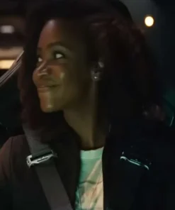Teyonah Parris The Marvels Black Jacket