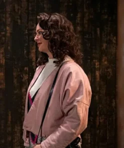 Tully Hart Firefly Lane Pink Leather Jacket