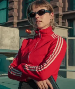Tv Series Kleo Jella Haase Red Track Jacket