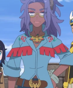 Raifort Pokémon Horizons The Series Blue Jacket